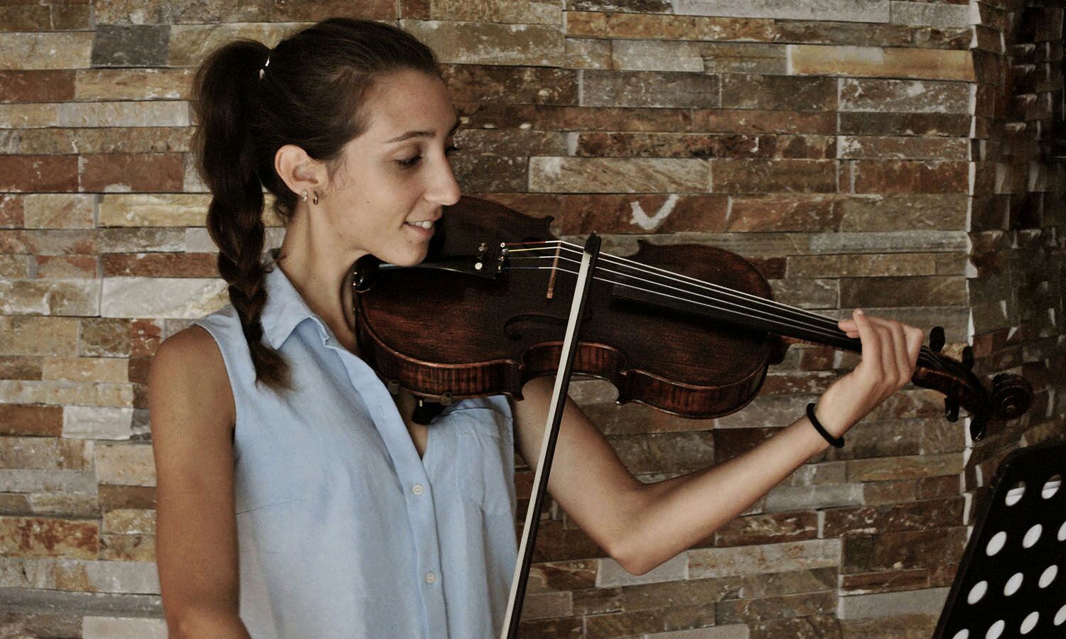 Sara Mazzoleni insegnate viola Bergamo violino